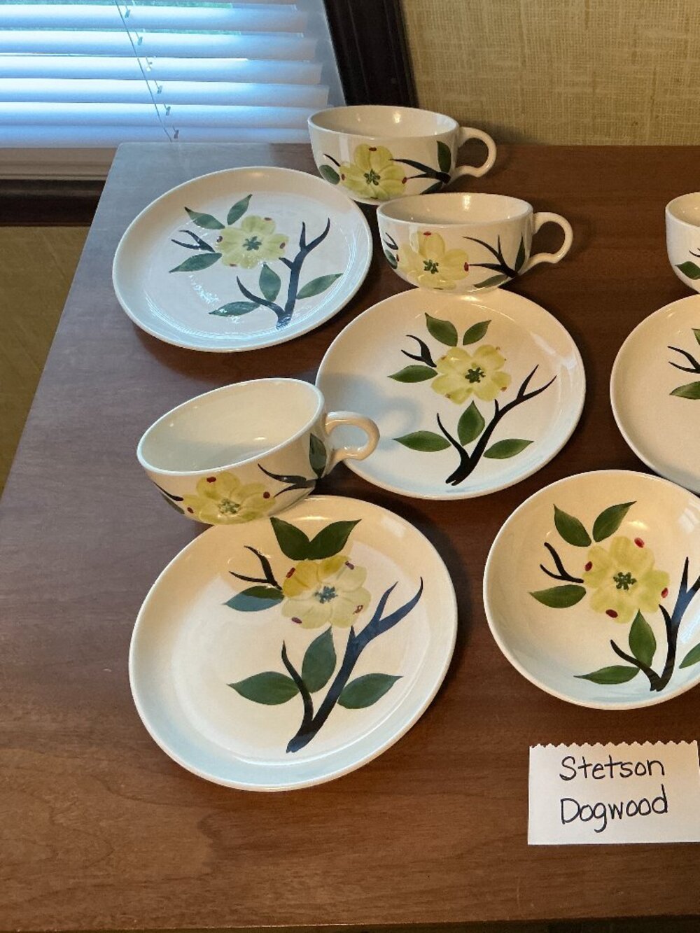 Stetson Dixie Dogwood China